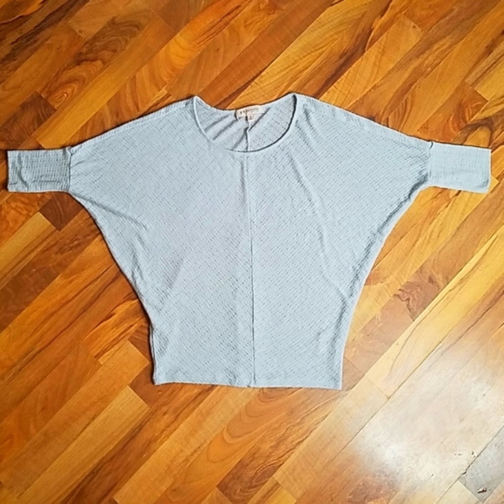 Philosophy Sweater Top Women's medium Grey Bin10 - Picture 6 of 6